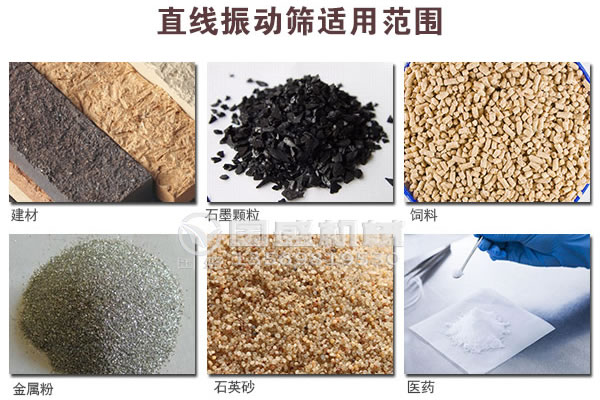 直線振動(dòng)篩適用行業(yè)